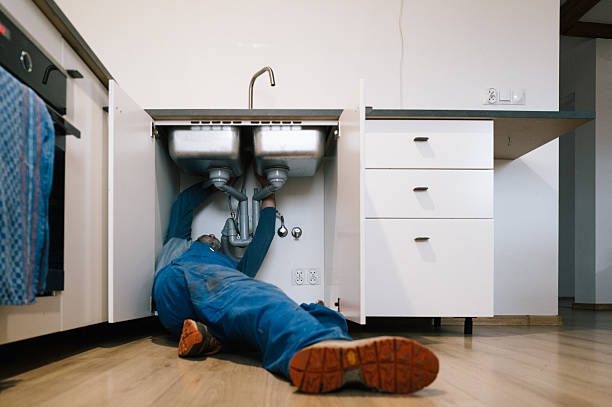 Professional Drain Cleaning technician working in Townville, SC